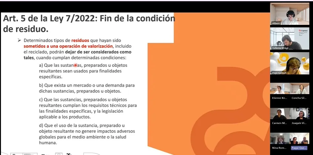 Launch of the “End-of-Waste Criteria” working group